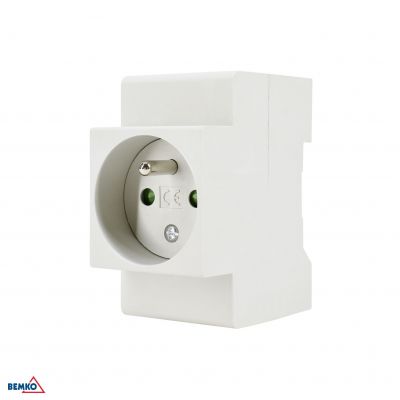 Gniazdo modułowe na szynę TH35 16A A17-FS16 BEMKO (A17-FS16)